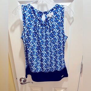 Calvin Kline Sleeveless Work Top